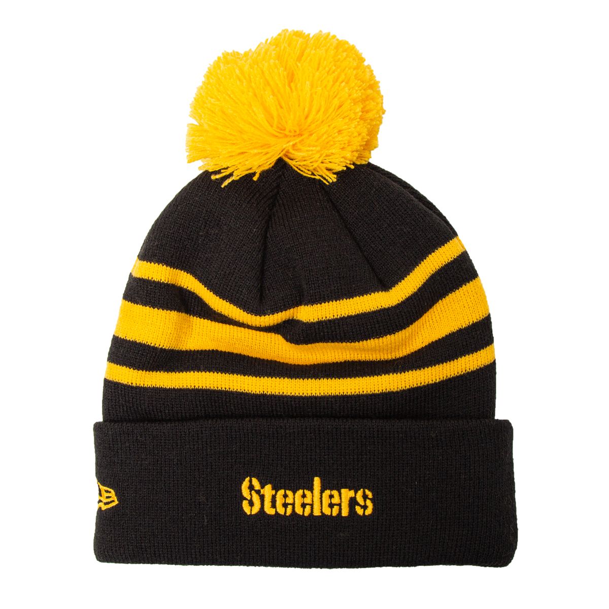 Pittsburgh Steelers New Era Color Rush Elements Knit Hat 2 Pittsburgh Steelers New Era Color Rush Elements Knit Hat