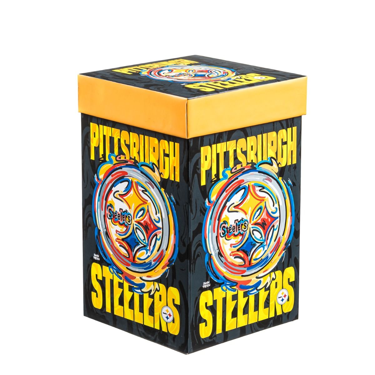 Pittsburgh Steelers Justin Patten Logo Ceramic Travel Mug 3 Pittsburgh Steelers Justin Patten Logo Ceramic Travel Mug
