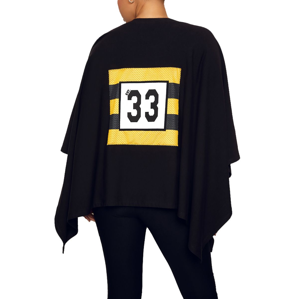 Pittsburgh Steelers Women's Kiya Tomlin EST. 33 Shawl 4 Pittsburgh Steelers Women's Kiya Tomlin EST. 33 Shawl
