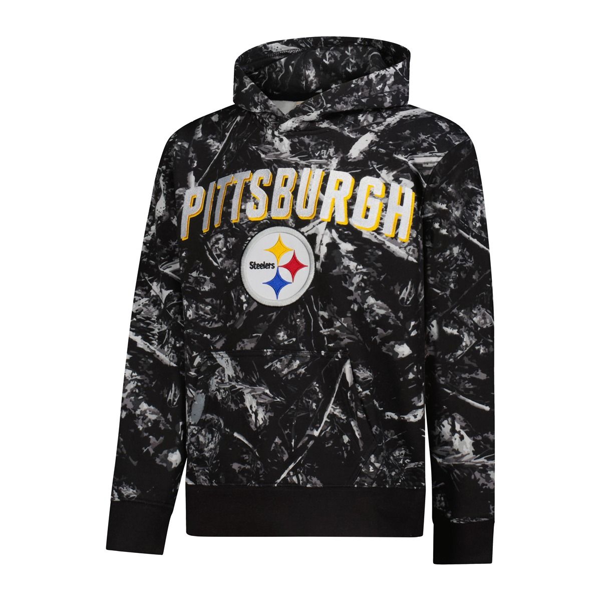 Pittsburgh Steelers Youth Old Schooler Camo Hoodie