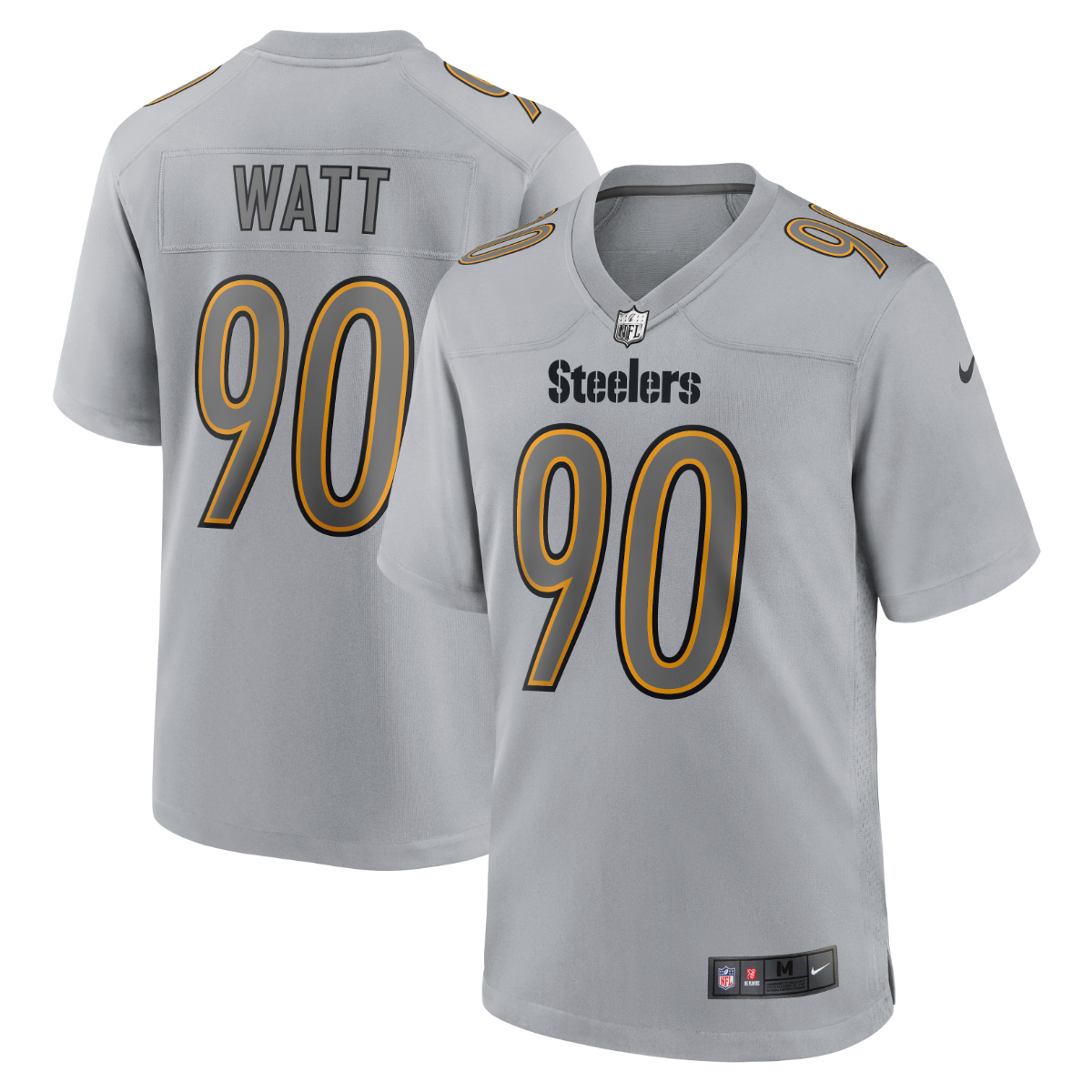 T.J. Watt #90 Men's Nike Replica Atmosphere Jersey 3 T.J. Watt #90 Men's Nike Replica Atmosphere Jersey