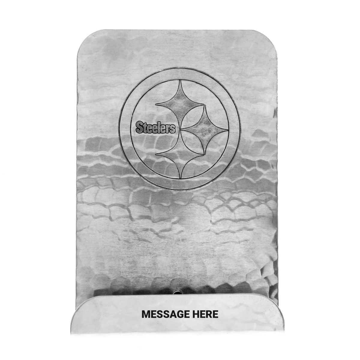 Pittsburgh Steelers Wendell August Forge Customizable Logo Aluminum Tablet/Cookbook Holder 2 Pittsburgh Steelers Wendell August Forge Customizable Logo Aluminum Tablet/Cookbook Holder