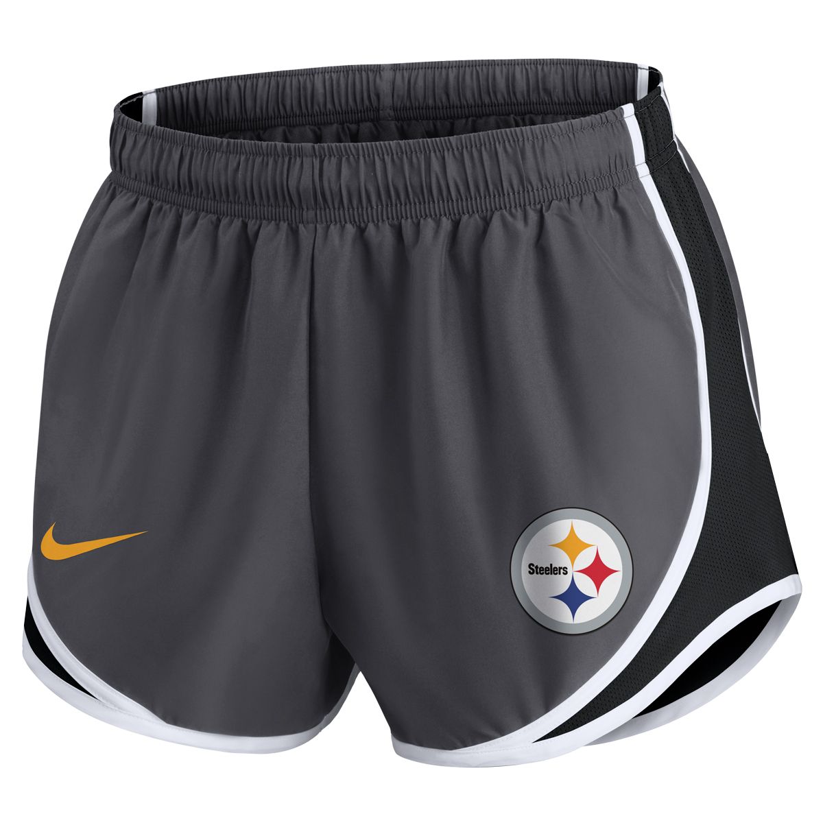 Pittsburgh Steelers Women's Nike Logo Tempo Shorts