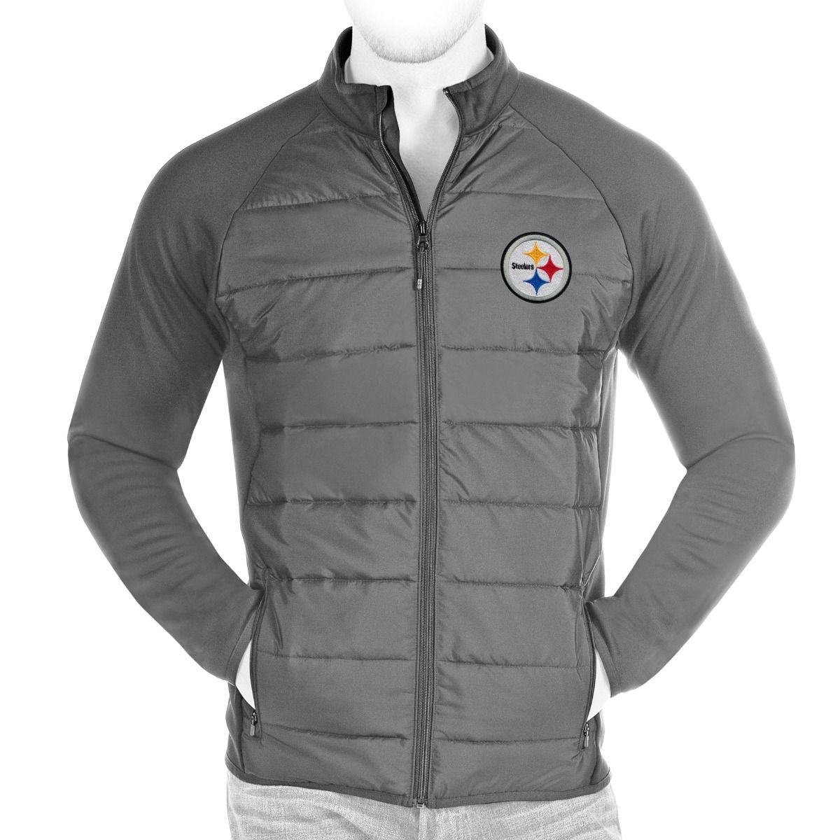 Pittsburgh Steelers Men's Antigua Altitude Mediumweight Jacket