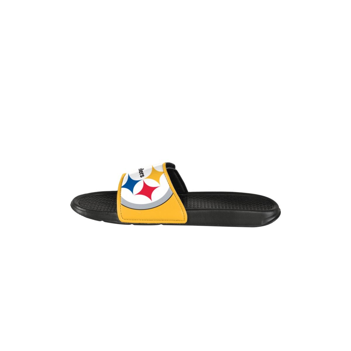 Pittsburgh Steelers Youth Colorblock Logo Legacy Slides 2 Pittsburgh Steelers Youth Colorblock Logo Legacy Slides