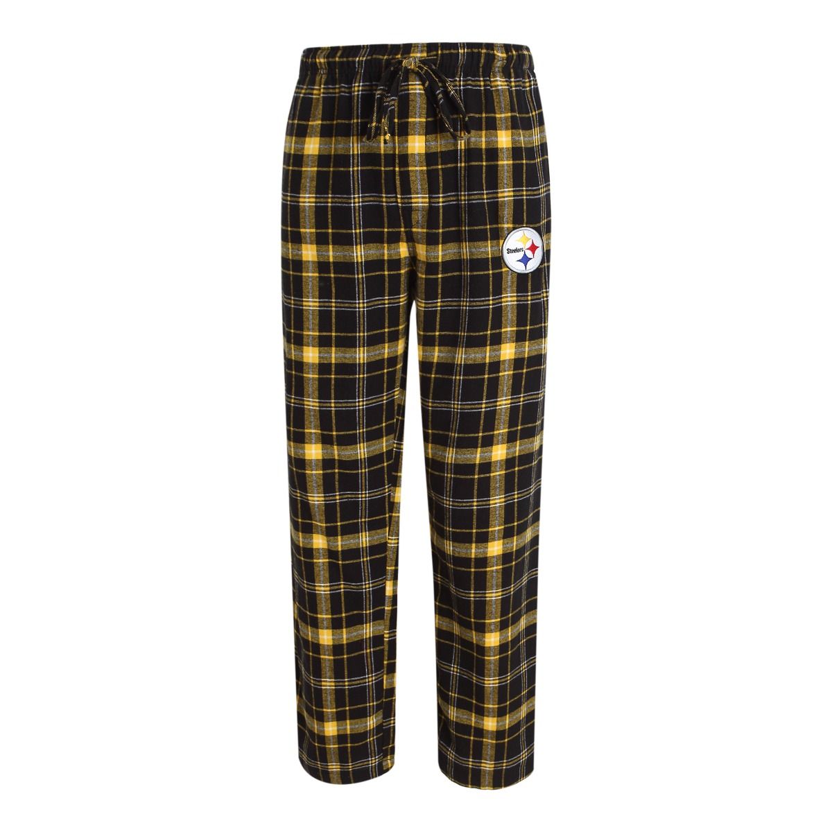 Pittsburgh Steelers Men's Ultimate Flannel Plaid Sleep Pant 2 Pittsburgh Steelers Men's Ultimate Flannel Plaid Sleep Pant