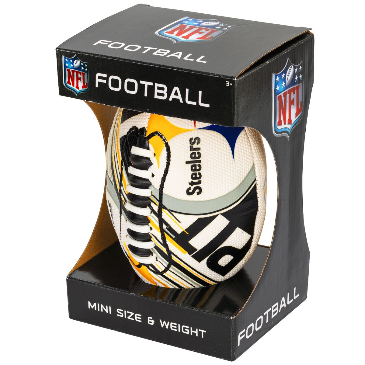 Pittsburgh Steelers Franklin Air Tech Boxed Football 3 Pittsburgh Steelers Franklin Air Tech Boxed Football