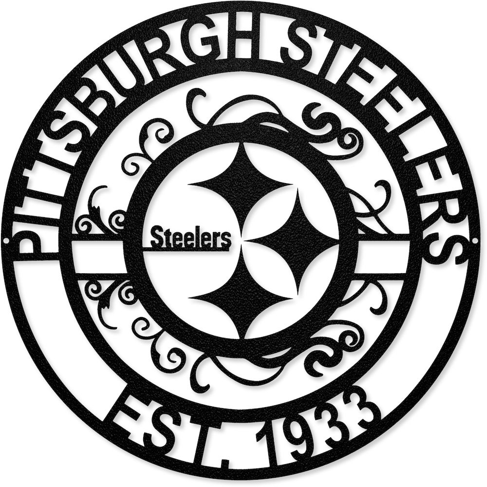 Pittsburgh Steelers Metal Sign