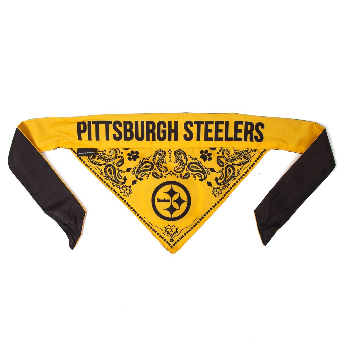 Pittsburgh Steelers Color Rush 2-Sided Pet Bandana