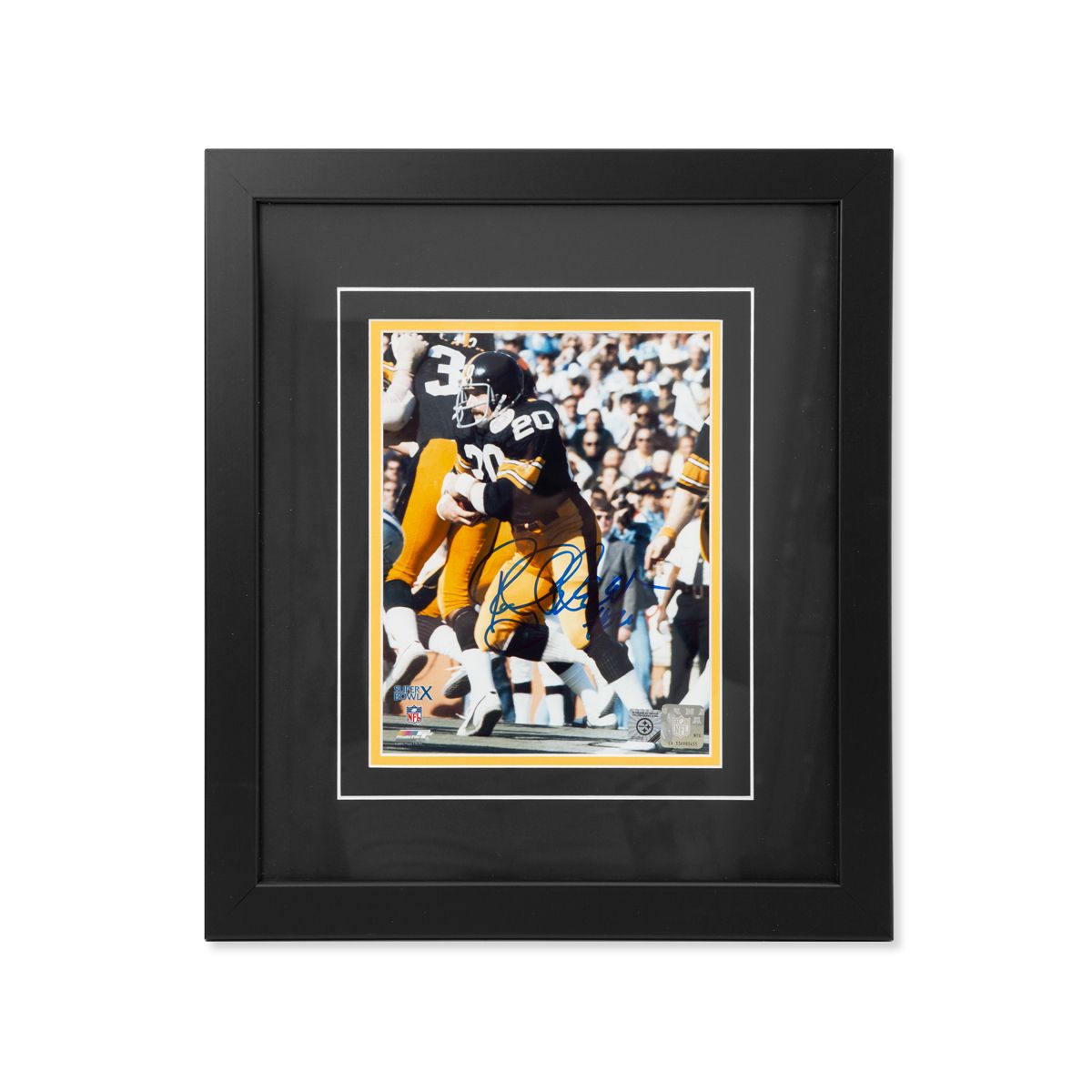 Pittsburgh Steelers #20 Rocky Bleier Super Bowl X Signed Framed 8x10 Photo