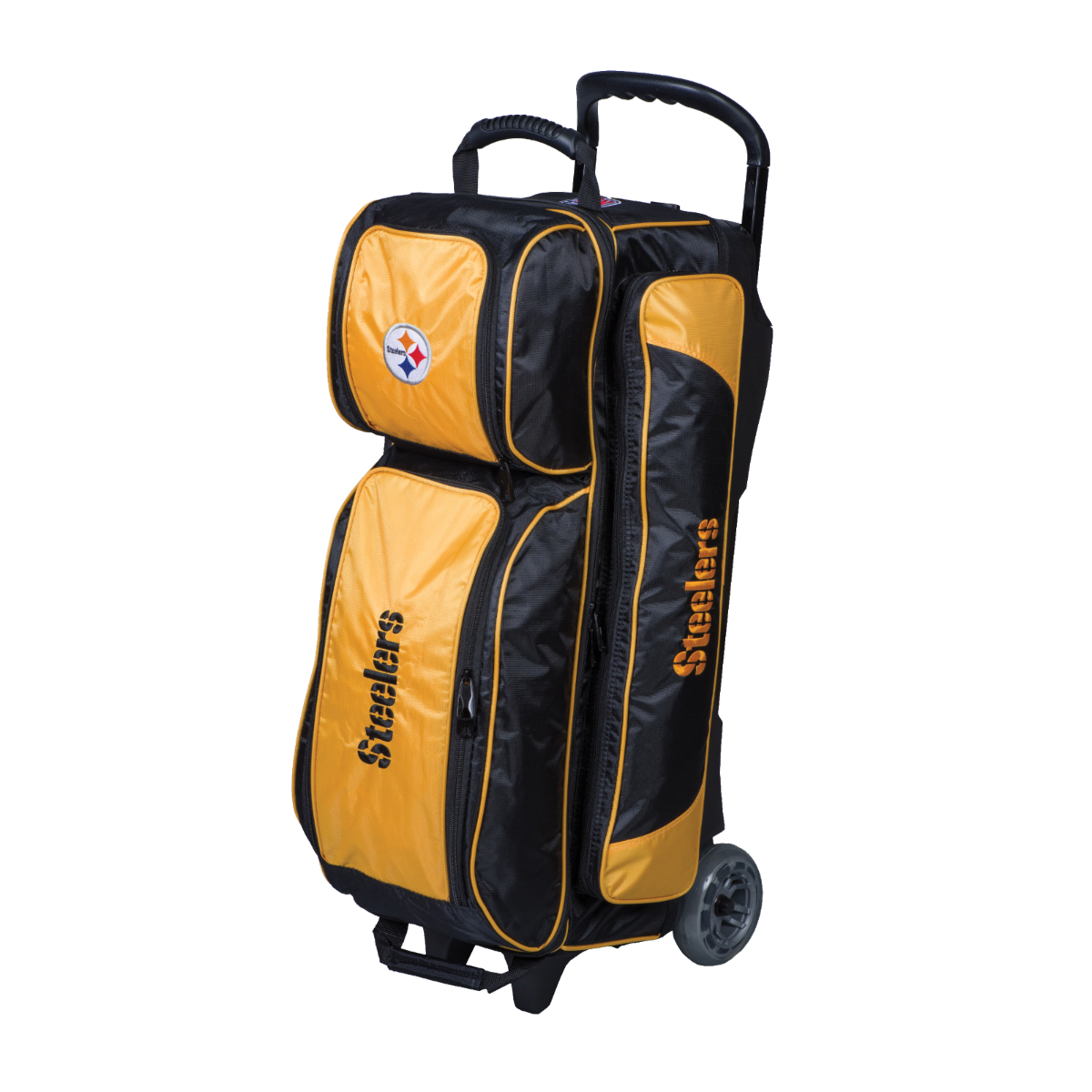 Pittsburgh Steelers Premium Triple Roller Bowling Bag
