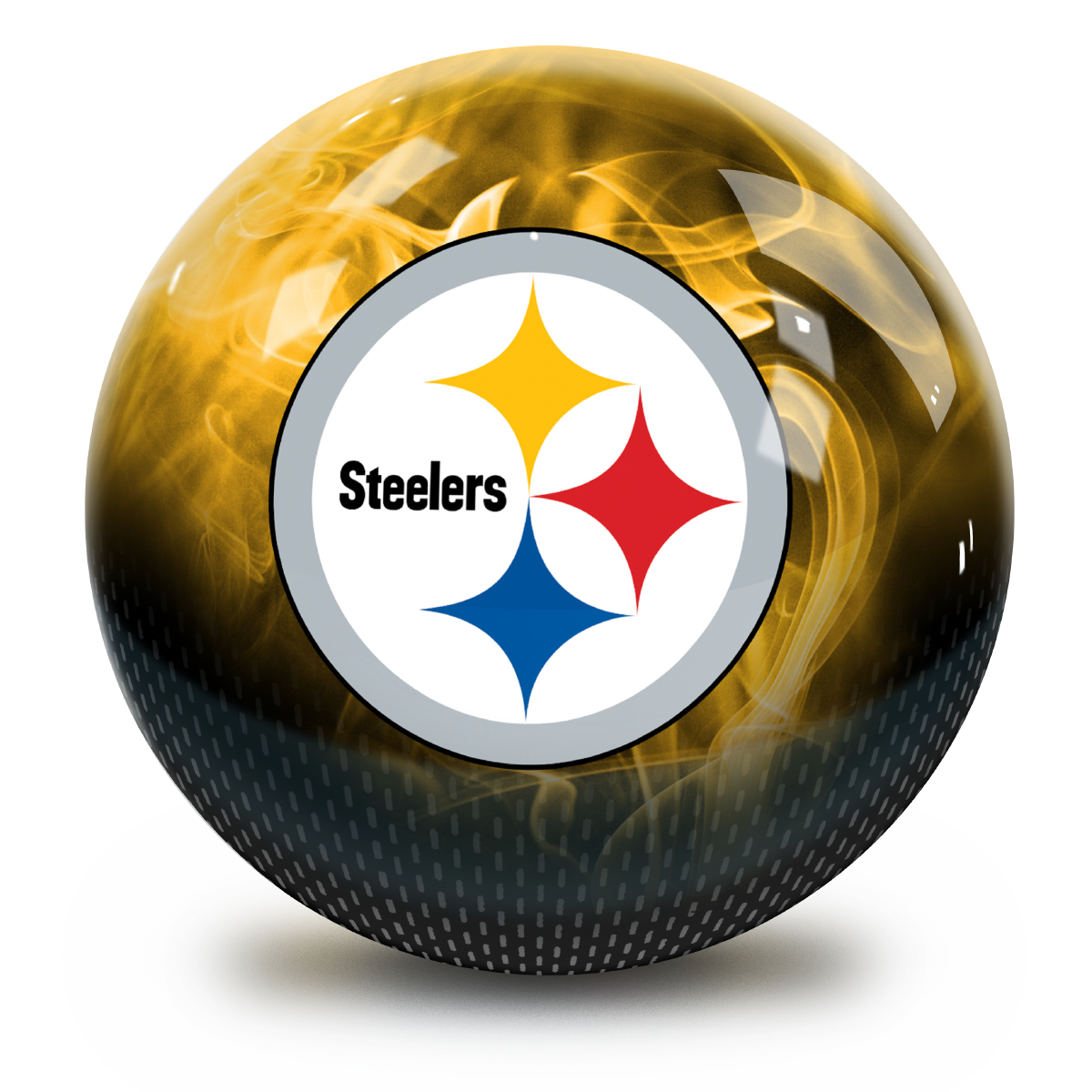Pittsburgh Steelers On Fire Undrilled Bowling Ball 6 Pittsburgh Steelers On Fire Undrilled Bowling Ball