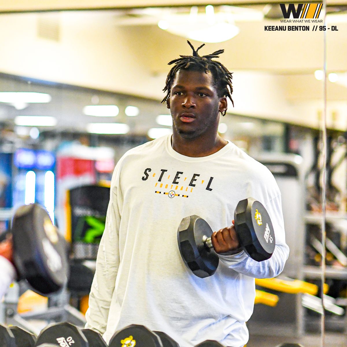 Pittsburgh Steelers Men's Steel City Football Long Sleeve T-Shirt