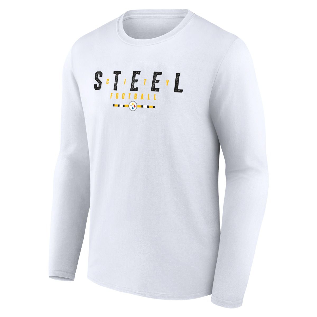 Pittsburgh Steelers Men's Steel City Football Long Sleeve T-Shirt