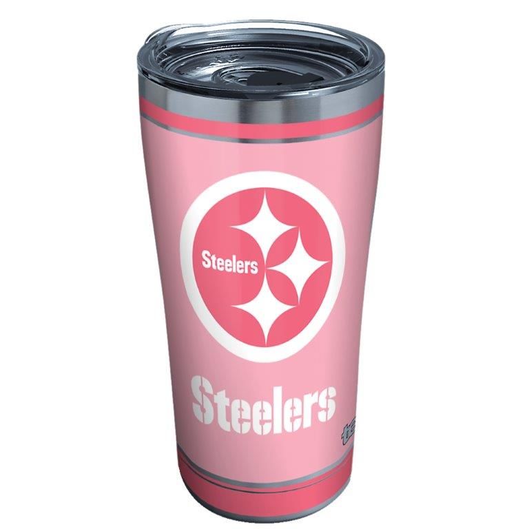 Pittsburgh Steelers 20oz. Tervis Pink Touchdown Tumbler