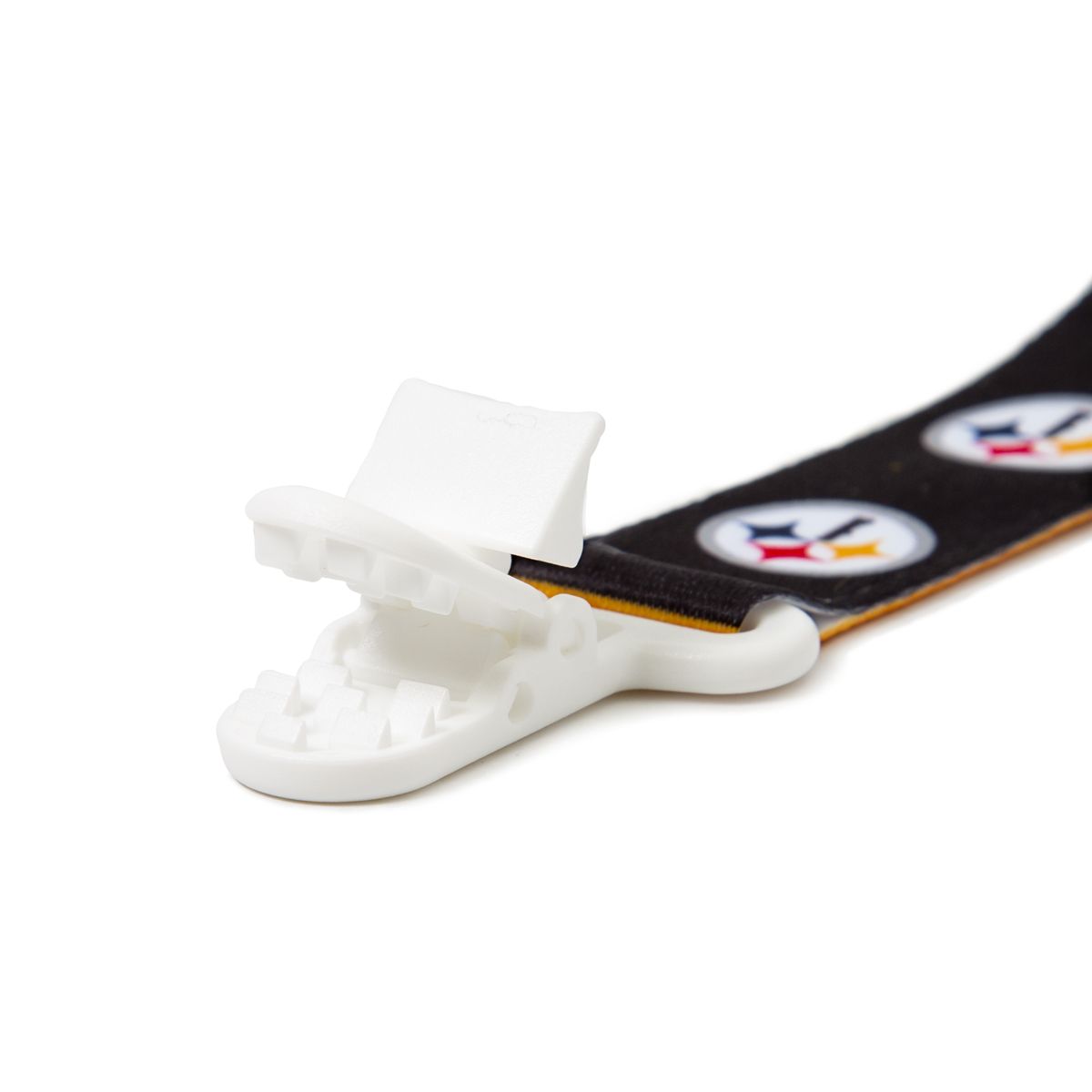 Pittsburgh Steelers Pacifier Clip - 2 pack