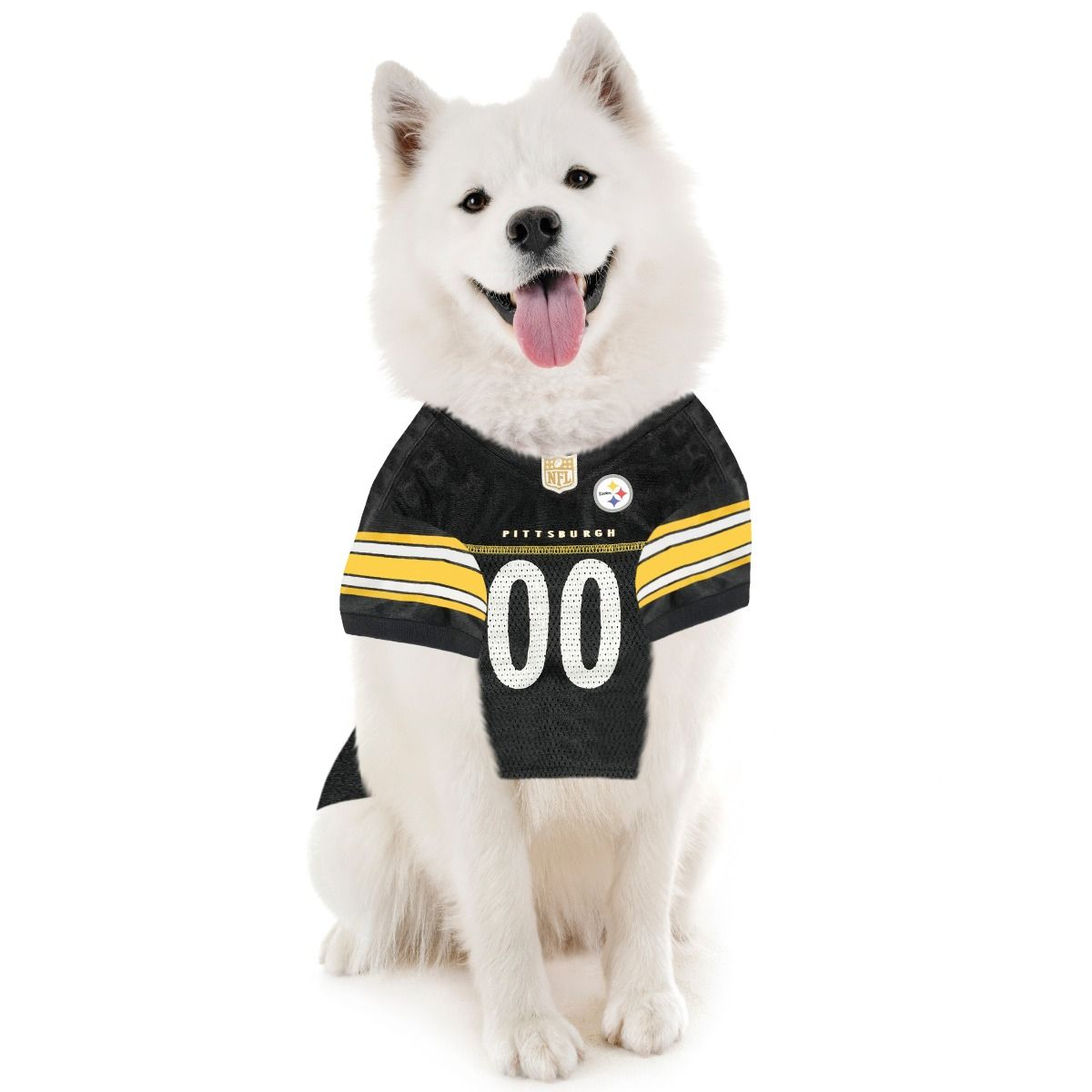 Pittsburgh Steelers Mesh Pet Jersey