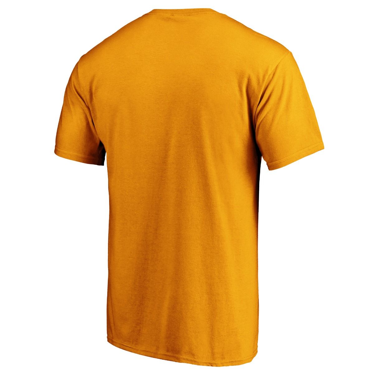 Pittsburgh Steelers Men's Black & Yellow Bars Short Sleeve Gold T-Shirt