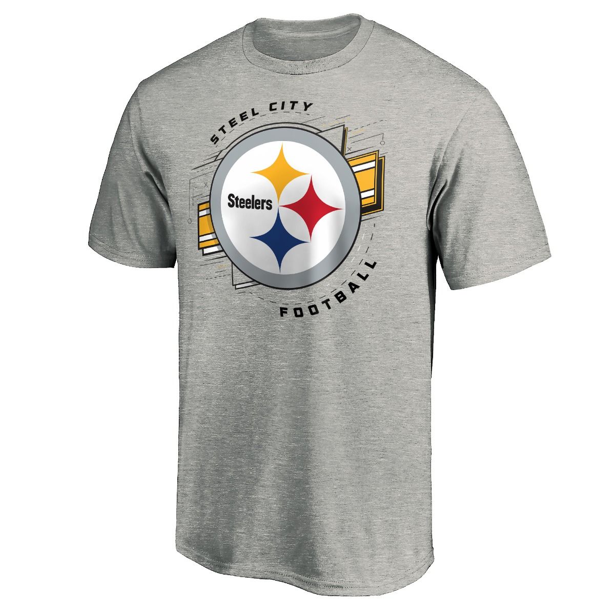 Pittsburgh Steelers Men's Our Colors Short Sleeve T-Shirt 7 Pittsburgh Steelers Men's Our Colors Short Sleeve T-Shirt