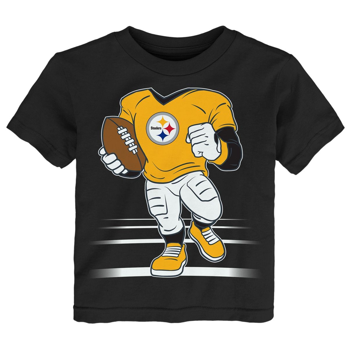 Pittsburgh Steelers Infant Game Fit Boy Short Sleeve T-Shirt