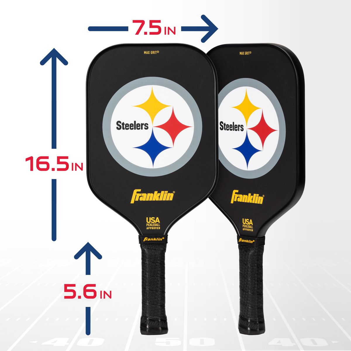 Pittsburgh Steelers Pickleball Paddle 4 Pittsburgh Steelers Pickleball Paddle
