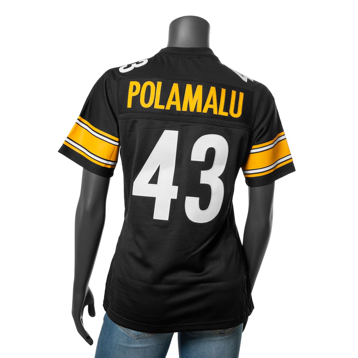 Troy Polamalu #43 Mitchell & Ness Women's Replica/Limited Jersey