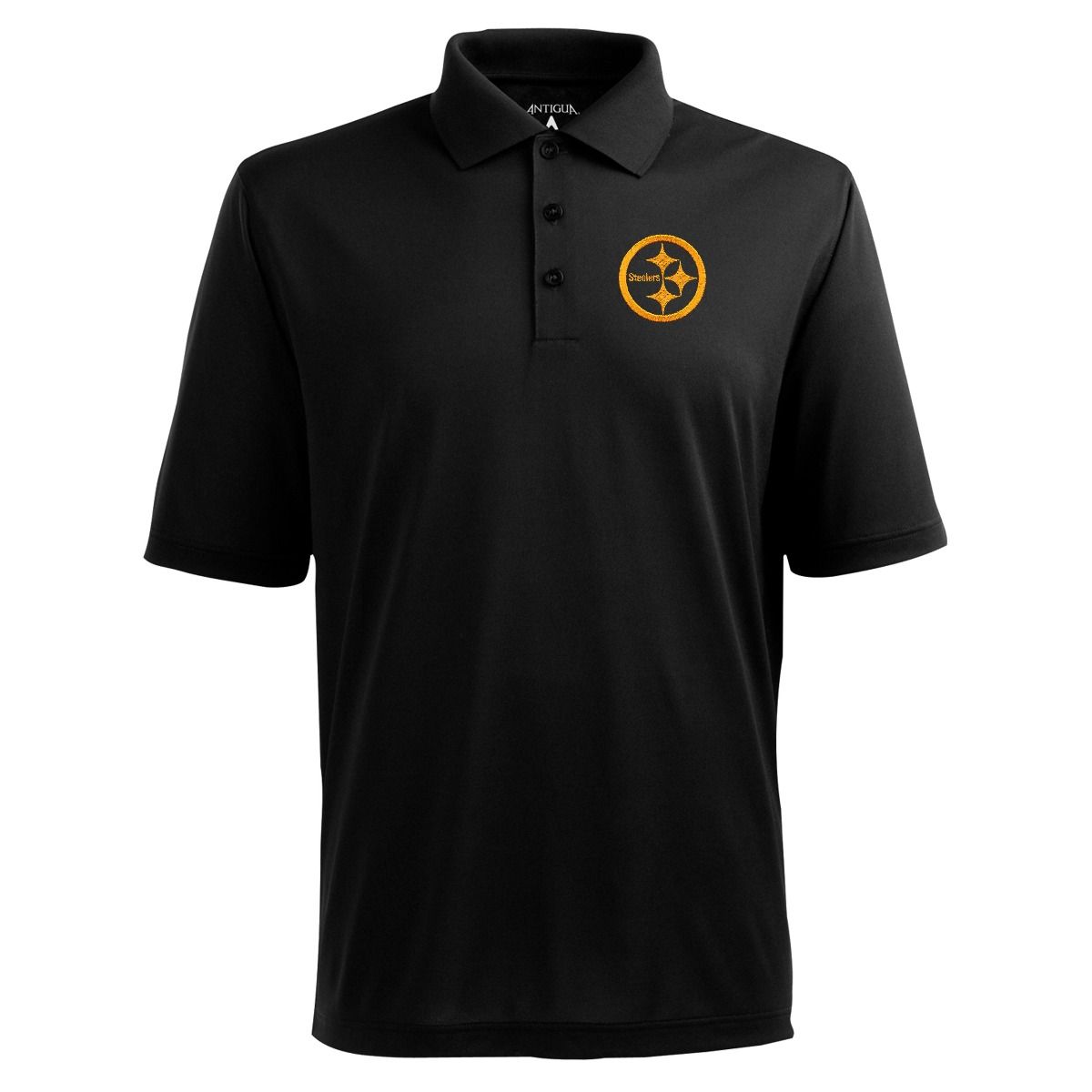 Pittsburgh Steelers Men's Antigua Pique Legacy Color Rush Polo 3 Pittsburgh Steelers Men's Antigua Pique Legacy Color Rush Polo
