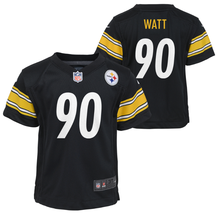 T.J. Watt #90 Toddler Nike Replica Home Jersey 3 T.J. Watt #90 Toddler Nike Replica Home Jersey