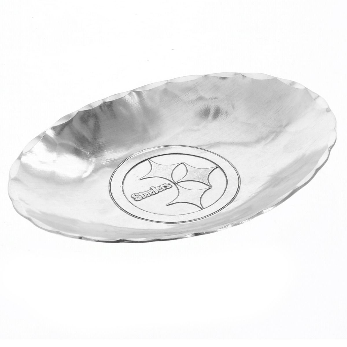 Pittsburgh Steelers Wendell August Forge Logo Small Oval Bowl 4 Pittsburgh Steelers Wendell August Forge Logo Small Oval Bowl