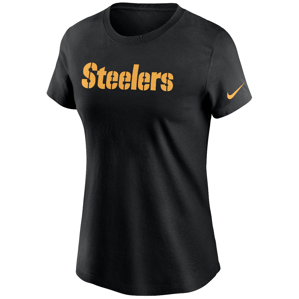Pittsburgh Steelers Women's Nike Wordmark Short Sleeve T-Shirt