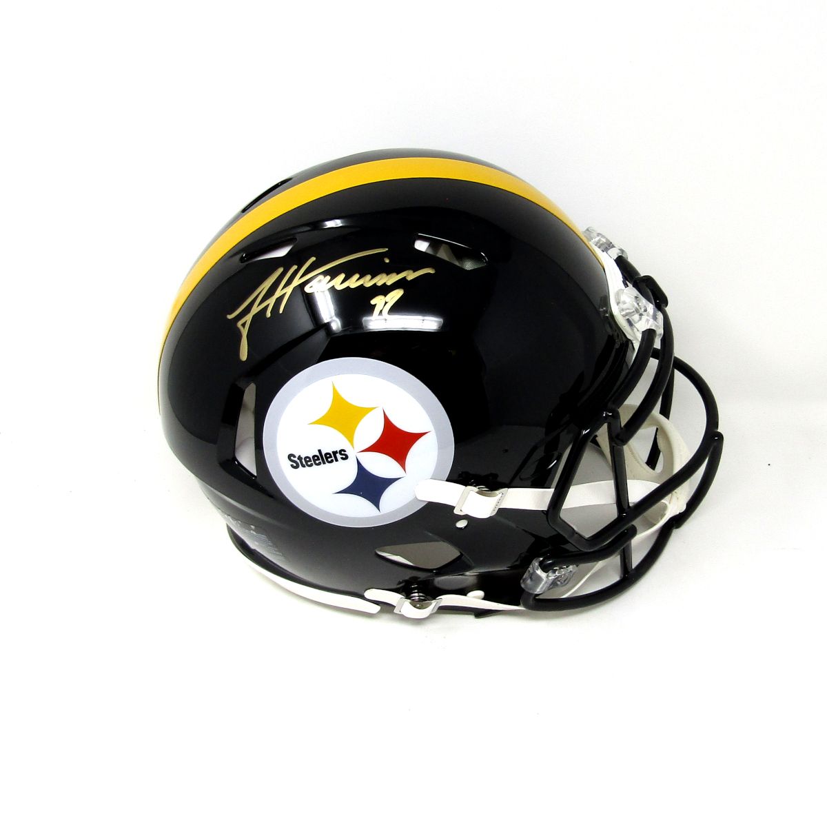 Pittsburgh Steelers #92 James Harrison Signed Authentic Speed Full Size Helmet
