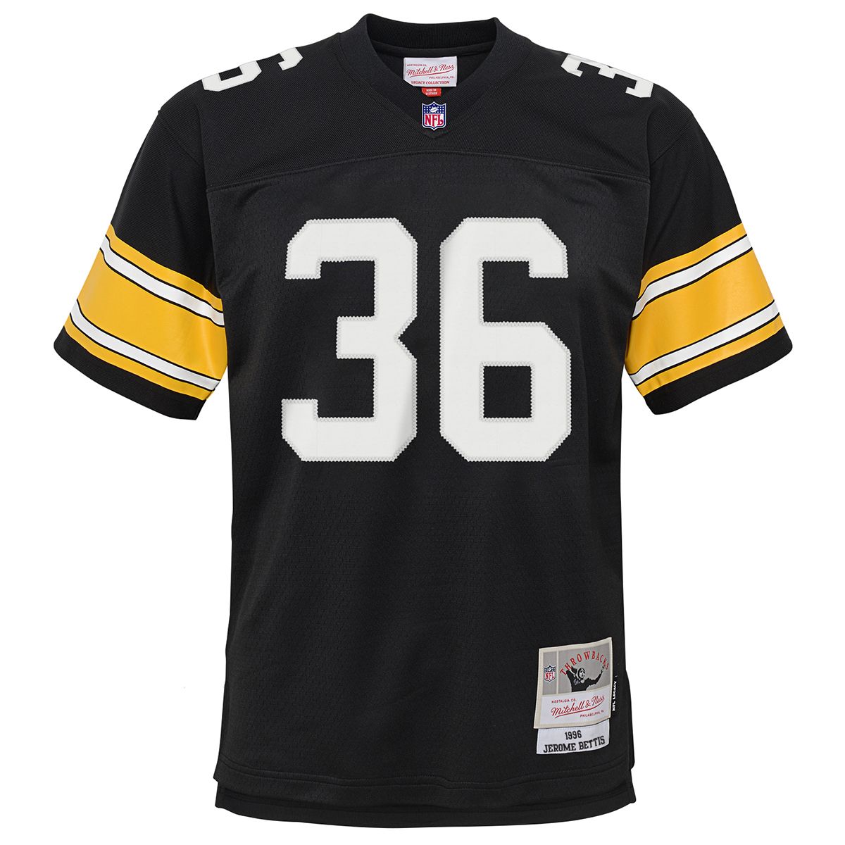 Jerome Bettis #36 Youth Mitchell & Ness Limited Home Jersey