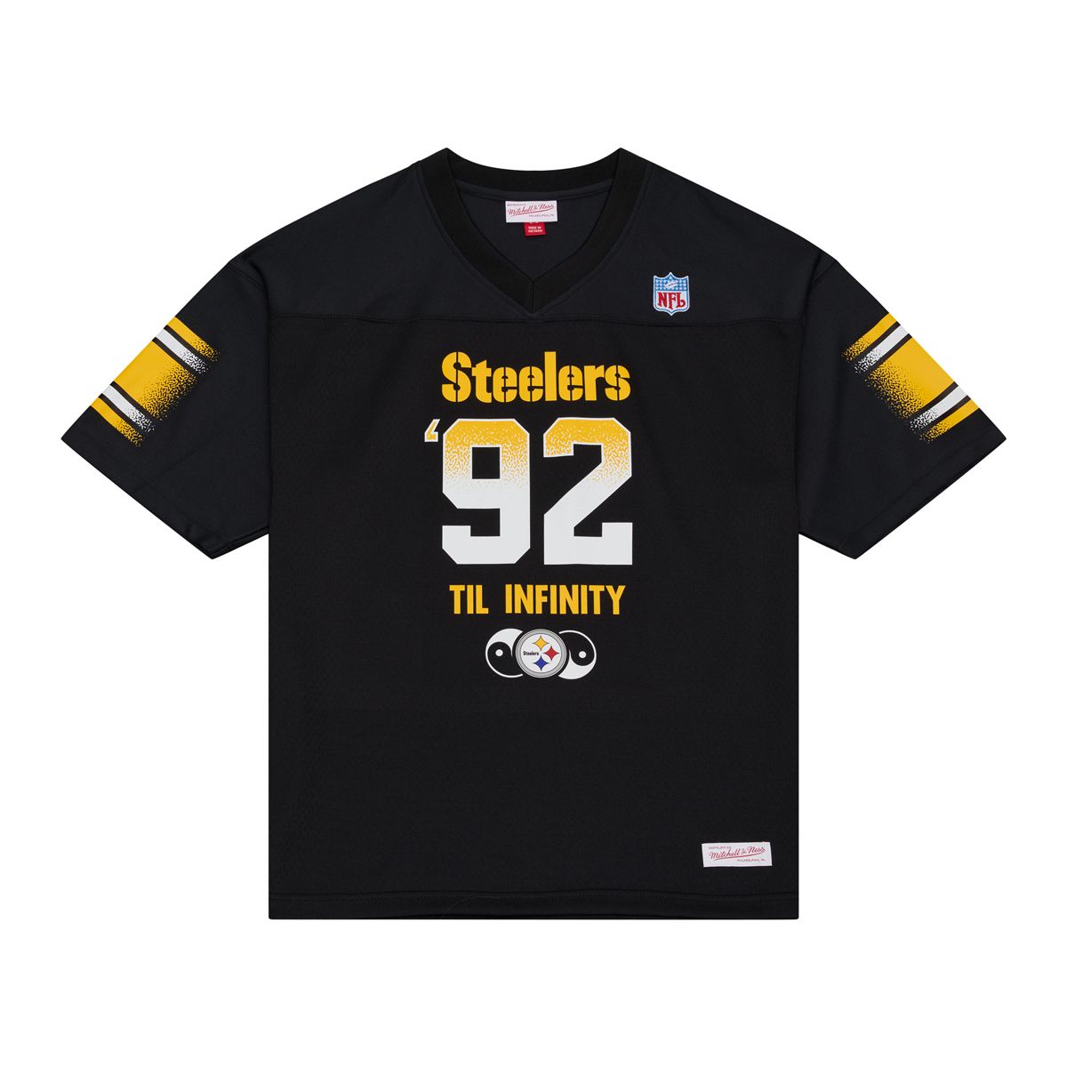 Pittsburgh Steelers Men's Mitchell & Ness Mac Miller '92 Till Infinity Fashion Jersey