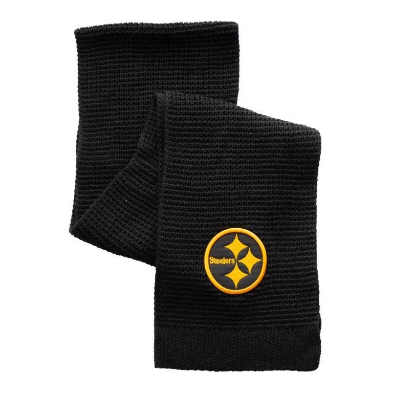 Pittsburgh Steelers Color Rush Waffle Knit Scarf 7 Pittsburgh Steelers Color Rush Waffle Knit Scarf