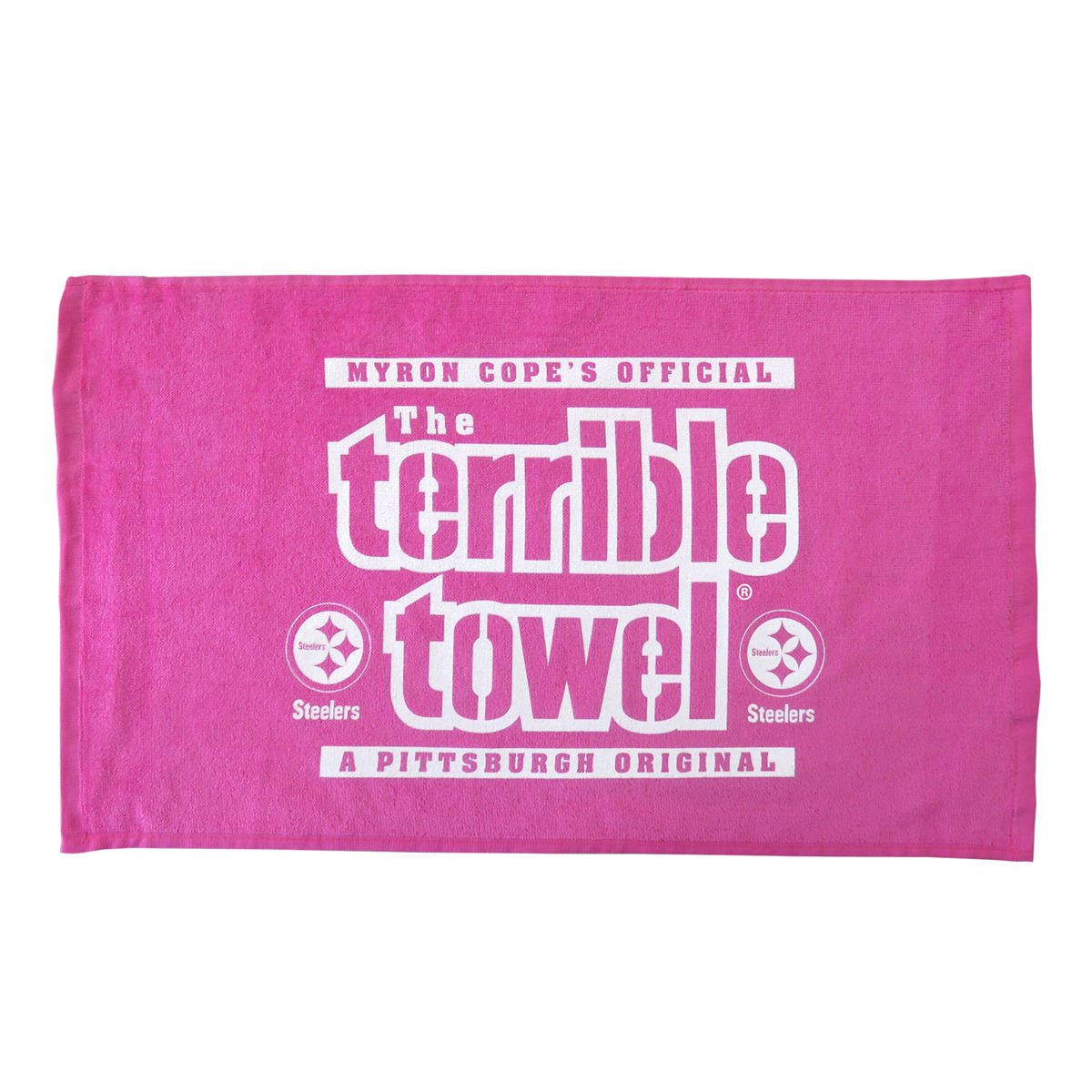 Pittsburgh Steelers Logo Pink Terrible Towel®