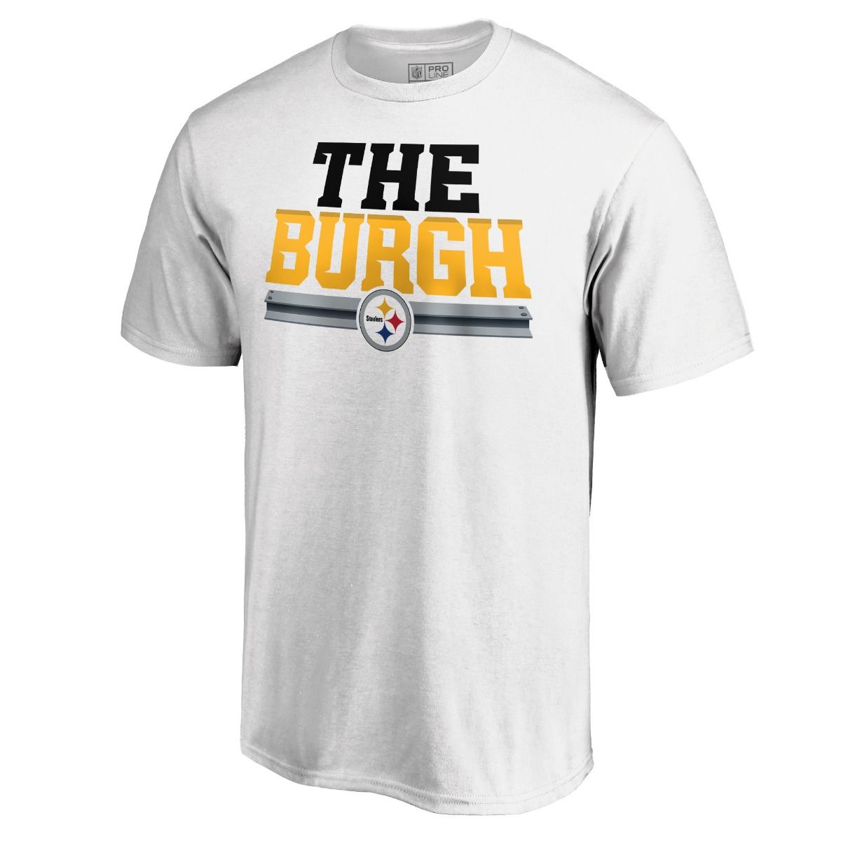 Pittsburgh Steelers Men's "The Burgh" Short Sleeve T-Shirt