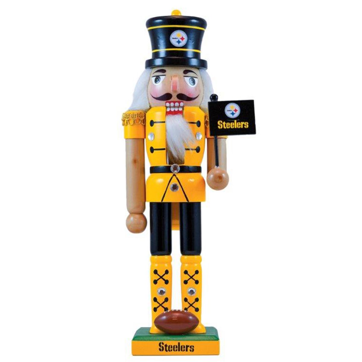 Pittsburgh Steelers Team 12" Nutcracker 4 Pittsburgh Steelers Team 12" Nutcracker
