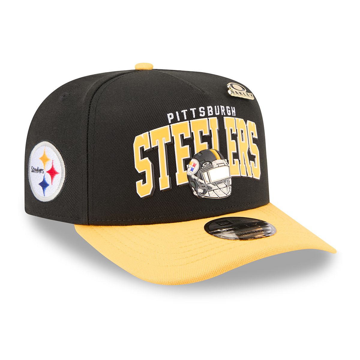 Pittsburgh Steelers New Era 9FIFTY A-Frame Helmet Oakley Hat