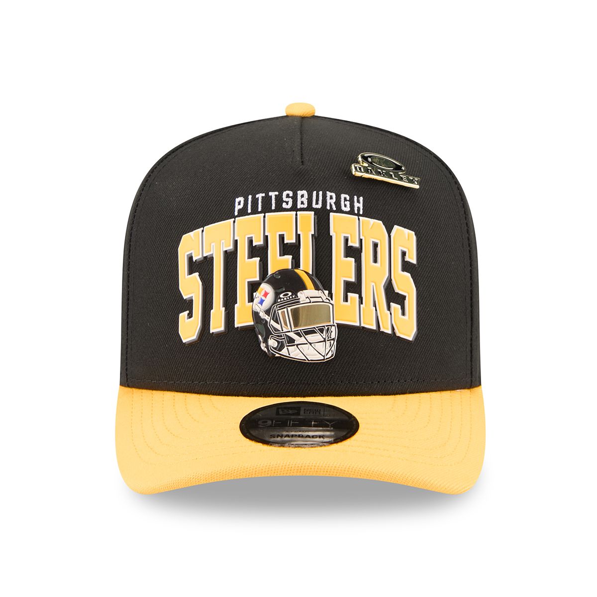 Pittsburgh Steelers New Era 9FIFTY A-Frame Helmet Oakley Hat