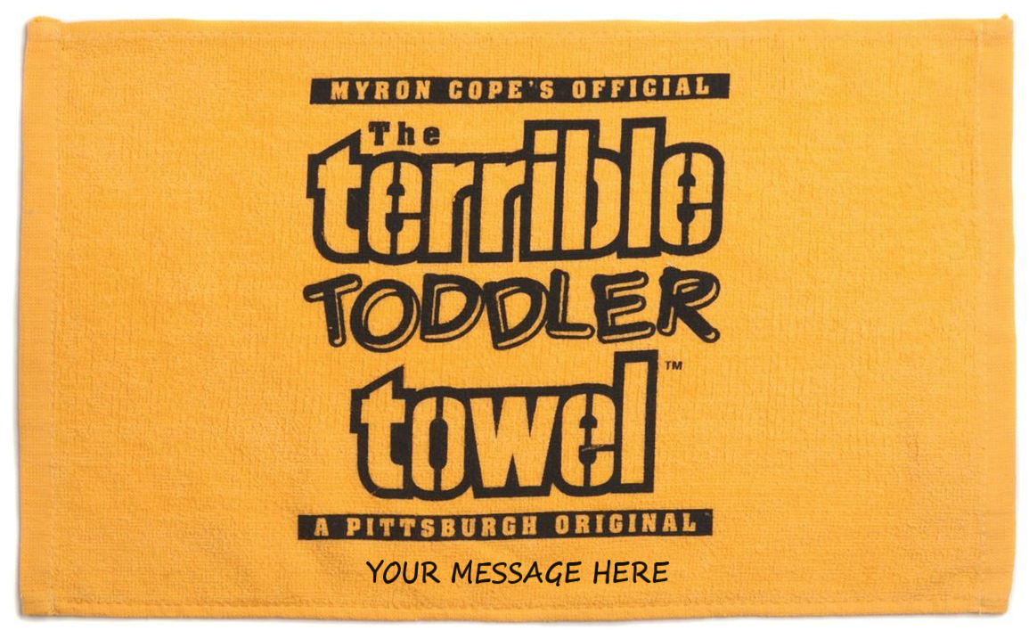 Pittsburgh Steelers Custom Toddler Terrible Towel®