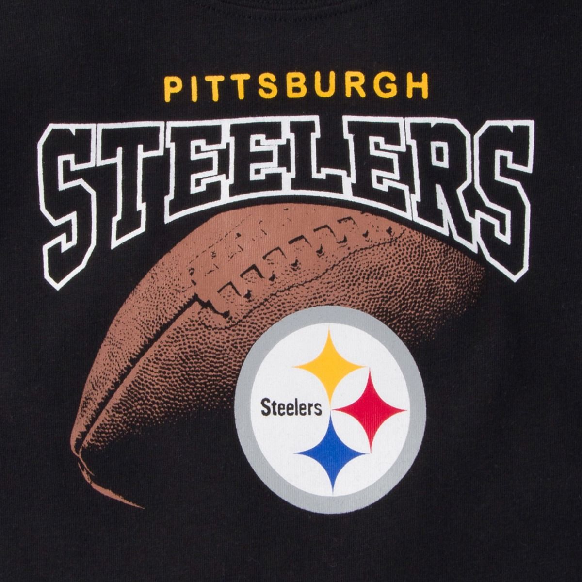 Pittsburgh Steelers Toddler Short Sleeve T-Shirts - 3 pack 3 Pittsburgh Steelers Toddler Short Sleeve T-Shirts - 3 pack