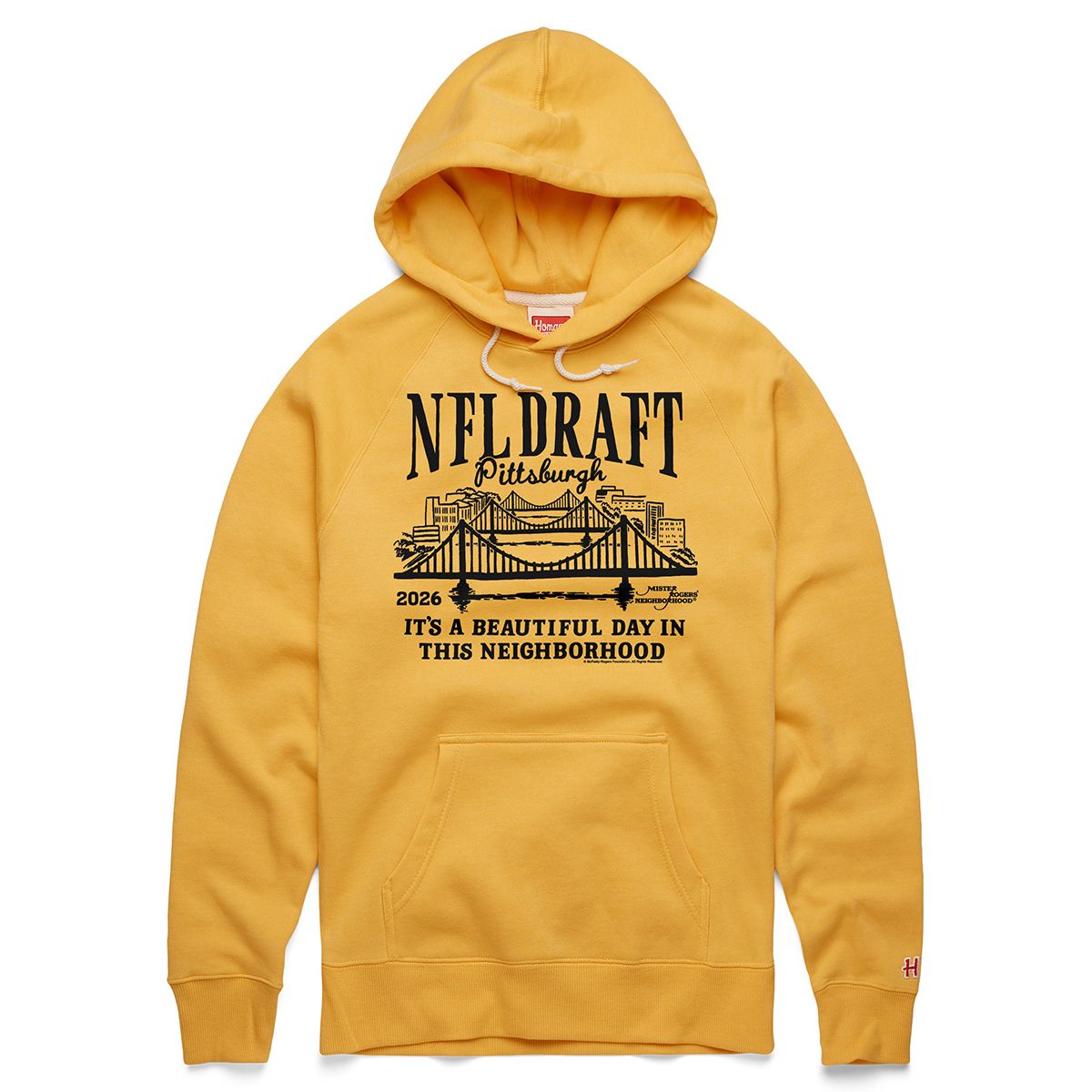 Pittsburgh Steelers Men's Homage It's A Beautiful Day Pullover Hoodie 15 Pittsburgh Steelers Men's Homage It's A Beautiful Day Pullover Hoodie