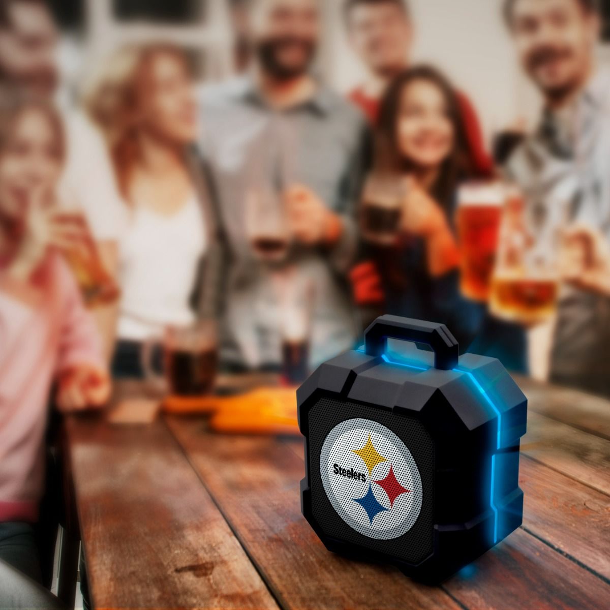 Pittsburgh Steelers LED Shockbox Speaker