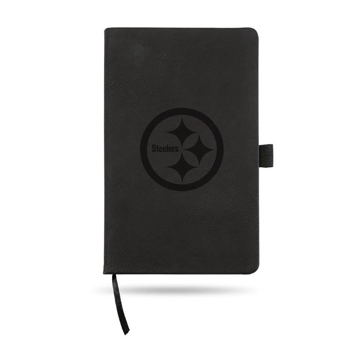 Pittsburgh Steelers Laser Engraved Black Notepad