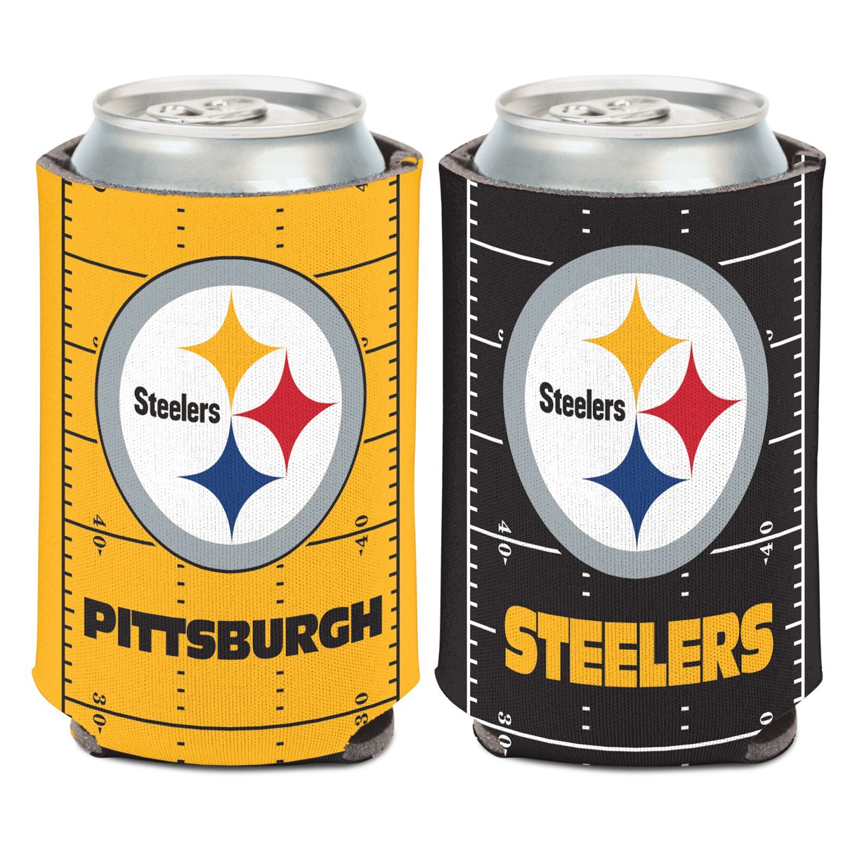 Pittsburgh Steelers Kickoff 2-Sided Can Coolie 3 Pittsburgh Steelers Kickoff 2-Sided Can Coolie