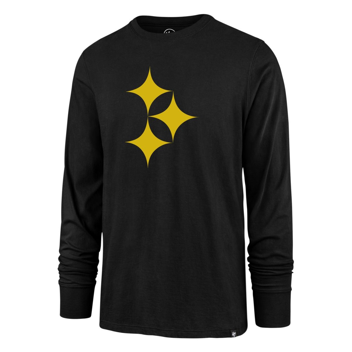 Pittsburgh Steelers Men's '47 Color Rush Hypo SuperRival Long Sleeve T-Shirt