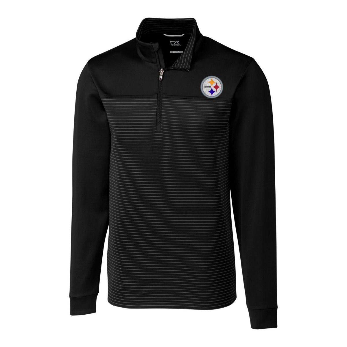 Pittsburgh Steelers Cutter & Buck Traverse 1/2 Zip Top 4 Pittsburgh Steelers Cutter & Buck Traverse 1/2 Zip Top