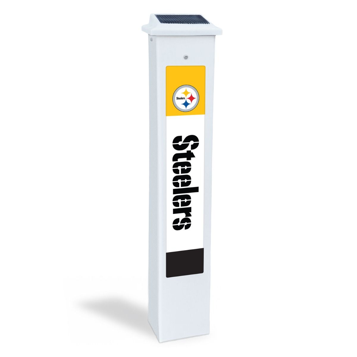 Pittsburgh Steelers Solar Light Glow Post 3 Pittsburgh Steelers Solar Light Glow Post