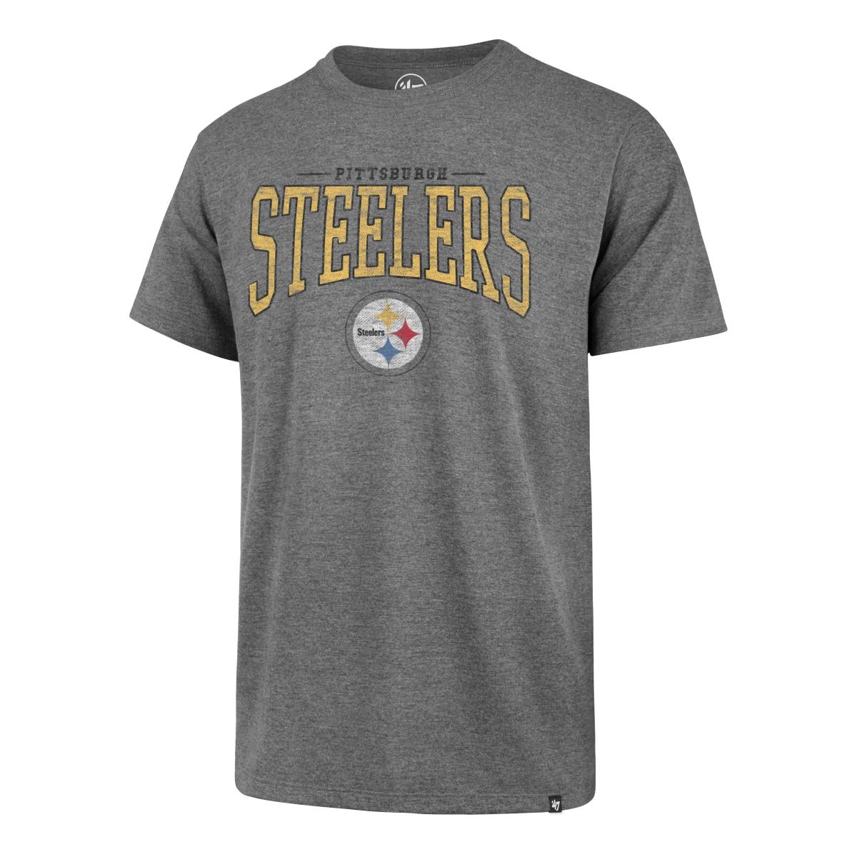Pittsburgh Steelers Men's '47 Franklin Full Rush Short Sleeve T-Shirt