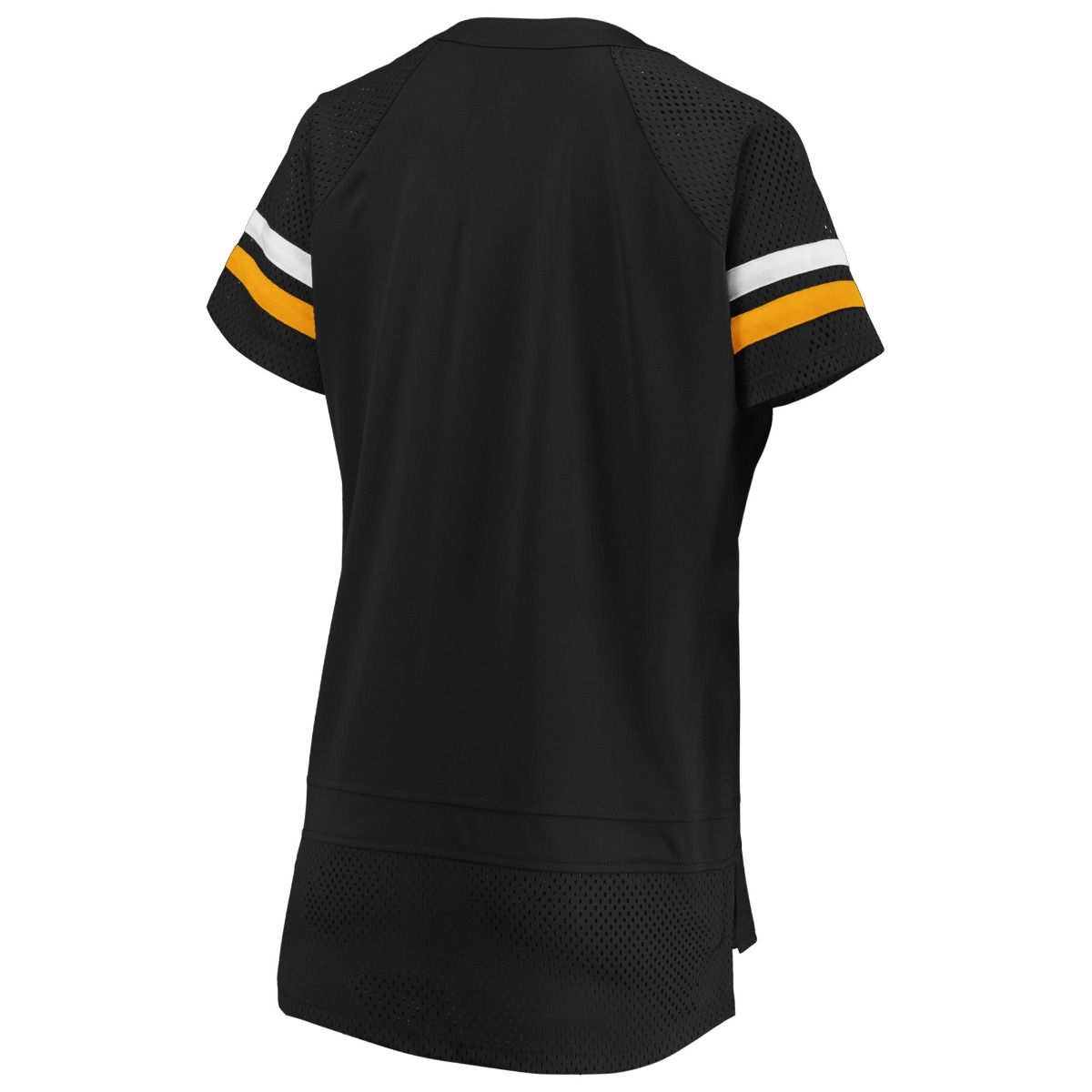 Pittsburgh Steelers Women's Athena Icon Short Sleeve Black Tee